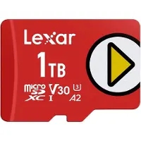 Lexar Microsdxc Play Uhs-i 1tb V30 Memory Card Rouge