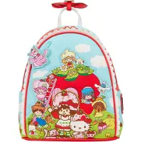 Loungefly Mini Plecak Sanrio by - Strawberry Shortcake, 23x27x11 cm