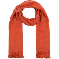 Suitable Echarpe pour hommes Brique Rouge