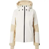 The North Face - Veste de ski - W Lenado Jacket White Dune Gravel pour Femme - Taille XS - Beige