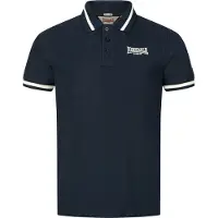 Lonsdale T-Shirt 'Causton' écru / bleu marine