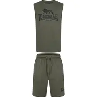 Lonsdale Allanton Tracksuit Vert XL Homme
