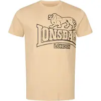 Lonsdale T-Shirt 'Langsett' sable / noir
