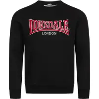 Lonsdale Sweat-shirt 'Berger LP181' rouge / noir / blanc