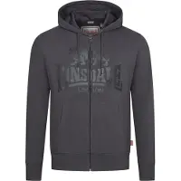 Lonsdale Veste de survêtement 'Krafty' anthracite / noir