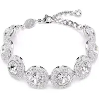 Swarovski Una Angelic Armband Weiss Rhodiniert