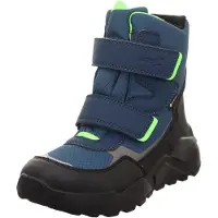 Superfit Bottes d'Hiver - Fusée - Tex - Bleu/Vert - - 34 - Bottes d'Hiver