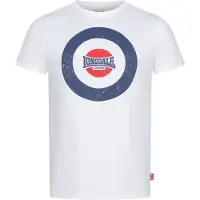 Lonsdale T-Shirt 'Trevose' bleu marine / rouge / blanc
