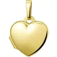 Marie-Celeste Celeste Medallon Heart - Gold, (Or)