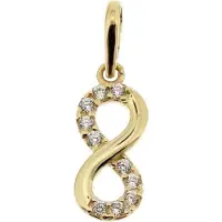 Marie-Celeste Celeste Hanger Infinity Zirkonia - Gold, (Or jaune)