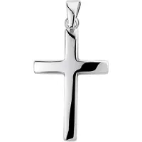 Marie-Celeste Celeste Hanger Cross - Gold, (Or blanc 14 carats)