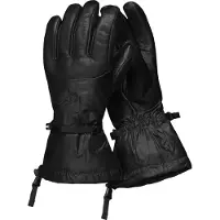 Norrøna - Gants imperméables en GORE-TEX - Trollveggen Gore-Tex Gloves Caviar Black en Laine - Taille M - Noir