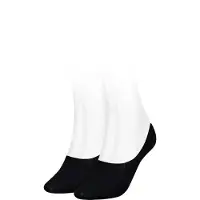 Tommy Hilfiger Femmes, Chaussettes, Footie, Noir, (lot de 2, 39 - 42)