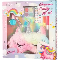 Suza Set de Maquillage av. Masque de sommeil - Licorne - - UneTaille - Maquillage