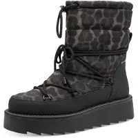 Tamaris Dames bottes d'hiver Bottes 1-26846-45 noir