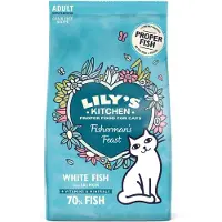 Lily's Kitchen Adult poisson blanc au saumon croquettes pour chat
