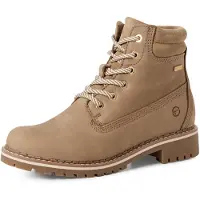 Tamaris Bottines à lacets beige / noir