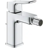GROHE Mitigeur monocommande pour bidet Dice avec vidage Click-Clack, finition chromée