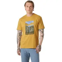 Helly Hansen Massif Graphic Short Sleeve T-shirt Jaune 2XL Homme