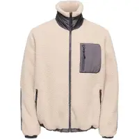 Only & Sons Veste en polaire 'ONSTYRO' crème / mastic