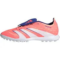 Adidas Chaussures de football Homme Predator League Tongue TF Astro Signal Coral/Cloud White/Beam Orange