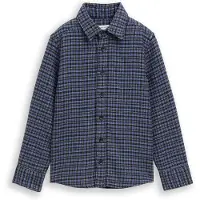 Tom Tailor Chemise bleu violet / noir / blanc