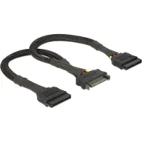 DeLOCK Câble d'alimentation SATA Connecteur 15 broches > 2 x Connecte