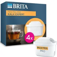 Brita Pack de 4 filtres à eau Maxtra Pro Expert Anti-tartre