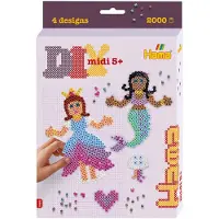 Hama Perles Midi - 2000 pces - Princesse et Sirène - - UneTaille - Perles