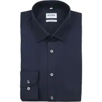 Olymp Chemise Coupe Cintrée Marine
