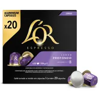 L'OR Pack de 20 capsules L’Or Espresso Lungo Profondo Intensité 8