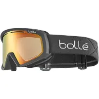Bolle - Masque de ski photochromique - Y7 OTG Black Matte Phantom Fire Red - Noir