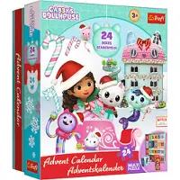 Trefl Puzzle Calendrier De L'Avent Gabby'S Dollhouse - 10 à 25 pièces