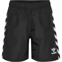 Hummel Pantalon de sport noir / blanc