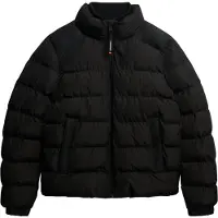 Superdry pour homme. M5012287A Veste polaire de sport noire (3XL), Casuel, Polyester