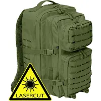 Brandit Sac à dos de Brandit - US Cooper Lasercut Large Backpack Olive - pour Unisexe - olive - Taille Standard