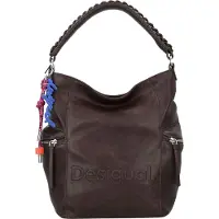 Desigual Sac à dos 'Half Arica' bleu / brun foncé / rose