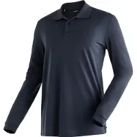 Maier Sports Ulrich Long Sleeve Polo Bleu 4XL Homme