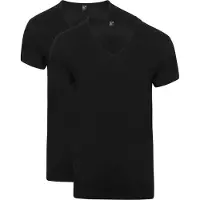 Alan red T-Shirt Dean Col-V (Lot de 2) Noir taille XXL