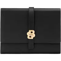 BOSS Porte-documents de conférence A5 noir avec fermeture à monogramme Double B