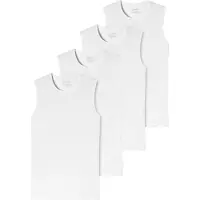 Schiesser Maillot de corps blanc