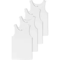 Schiesser Maillot de corps blanc