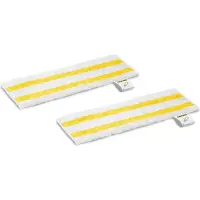 Kärcher Kit 2 serpillières universelles microfibress pour buse sol - Compatible EasyFix (SC 1, SC 2, SC 3, SC 4, SC5)