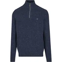 FYNCH-HATTON Pull-over 'Donegal' bleu marine