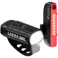 Lezyne Hecto Drive 500XL / Stick Drive Black Front 500 lm / Rear 30 lm Éclairage de vélo