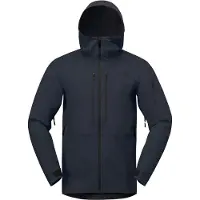 Norrøna - Veste softshell - Lofoten Flex1 Jacket M Caviar Black pour Homme en Softshell - Taille S - Noir