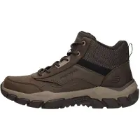 SKECHERS Santoro - Hopkins Veterschoenen Hoog - Donkerbruin - Maat 39.5