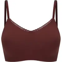 Schiesser Soutien-gorge ' Invisible Soft Lace ' bourgogne