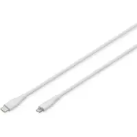 Digitus Câble USB 2.0 type C-Lightning silicone 2m blanc