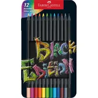 Faber-Castell Crayons de couleur - Triangulaire - 12 pièces - Mu - - UneTaille - Set de Coloriage
